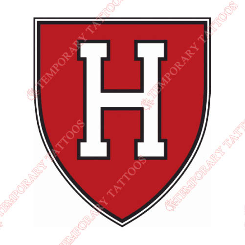Harvard Crimson Customize Temporary Tattoos Stickers NO.4537